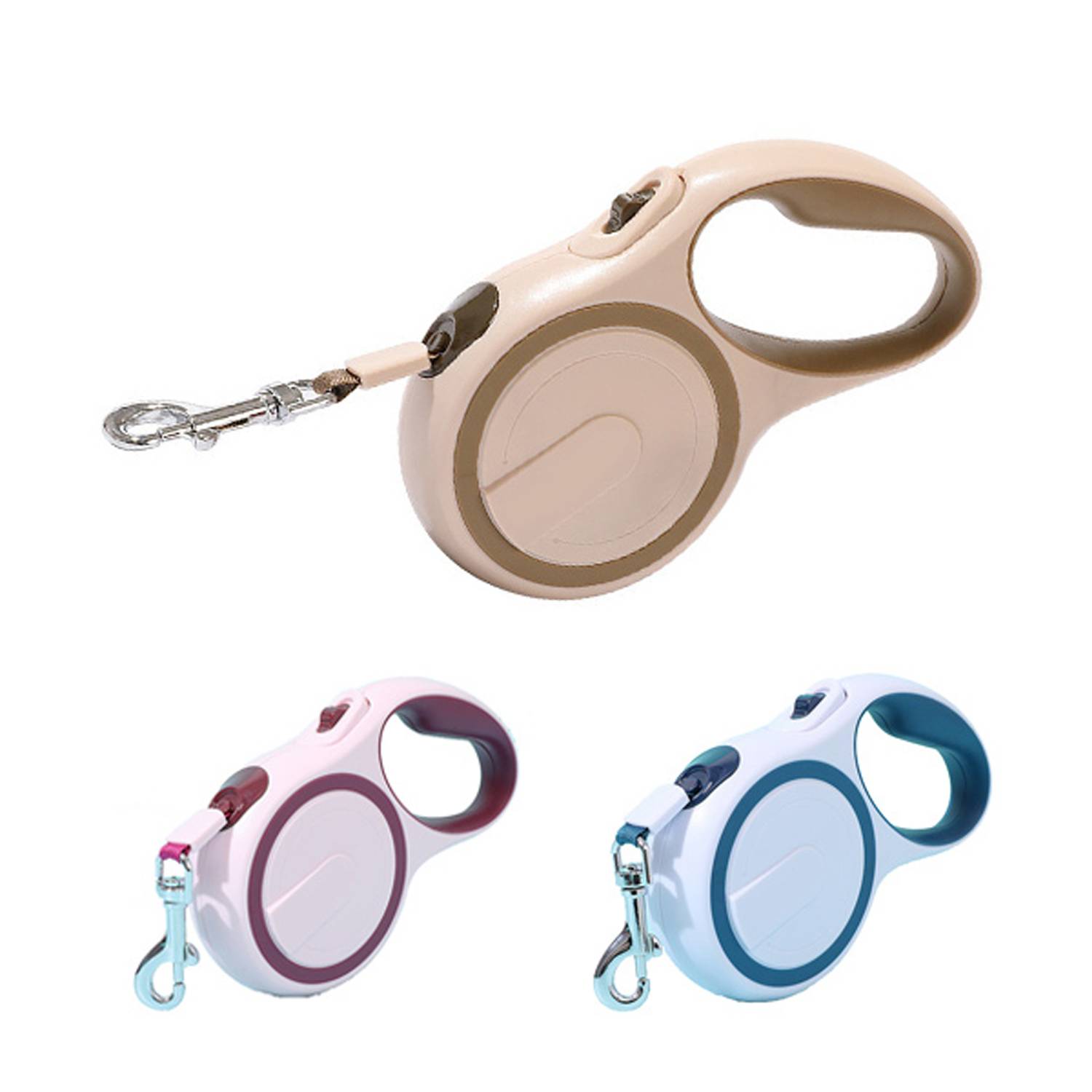 Two Tone Automatic Retractable Pet Leash 4