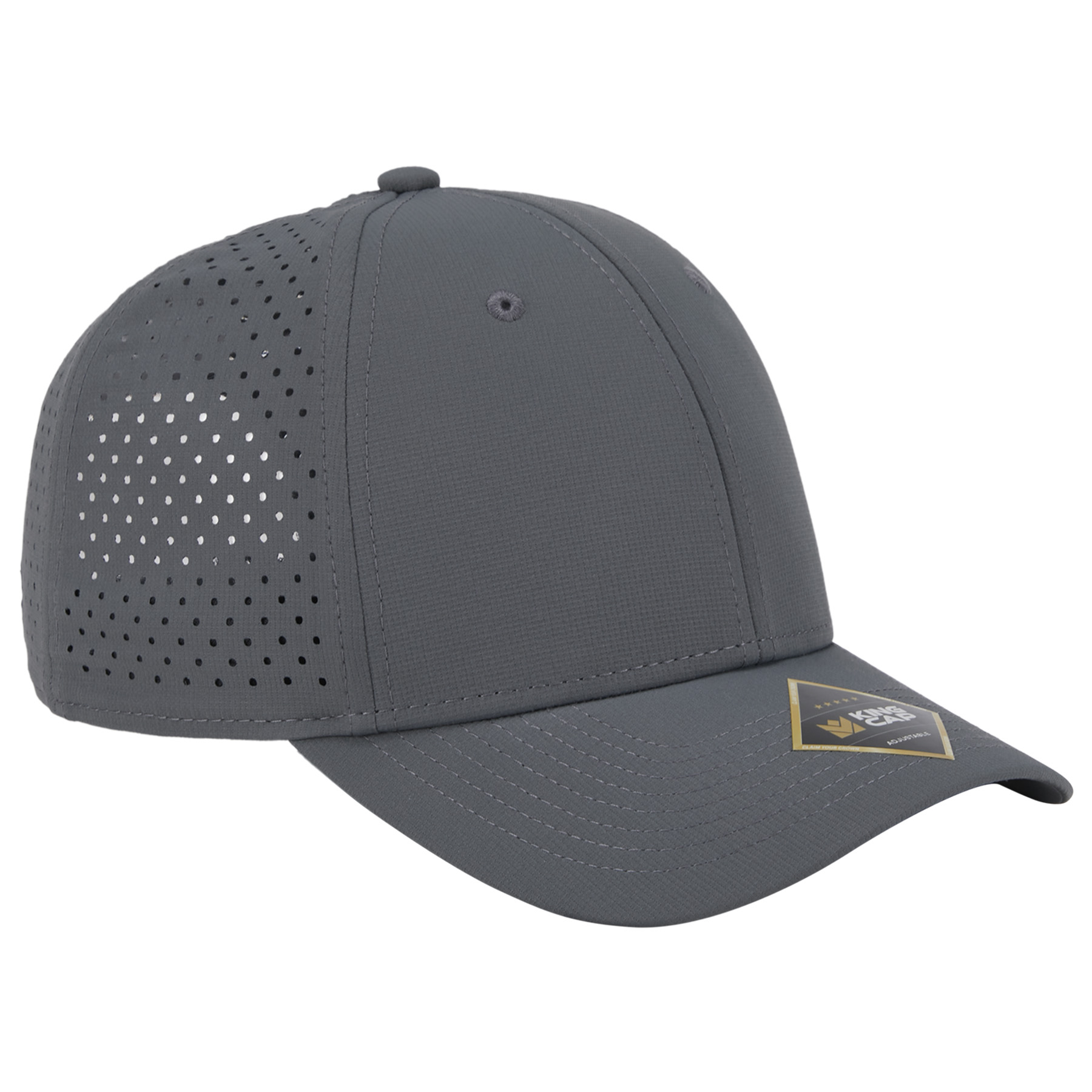 Crest 6-Panel Sport Cap - Sustainable Fabric 4