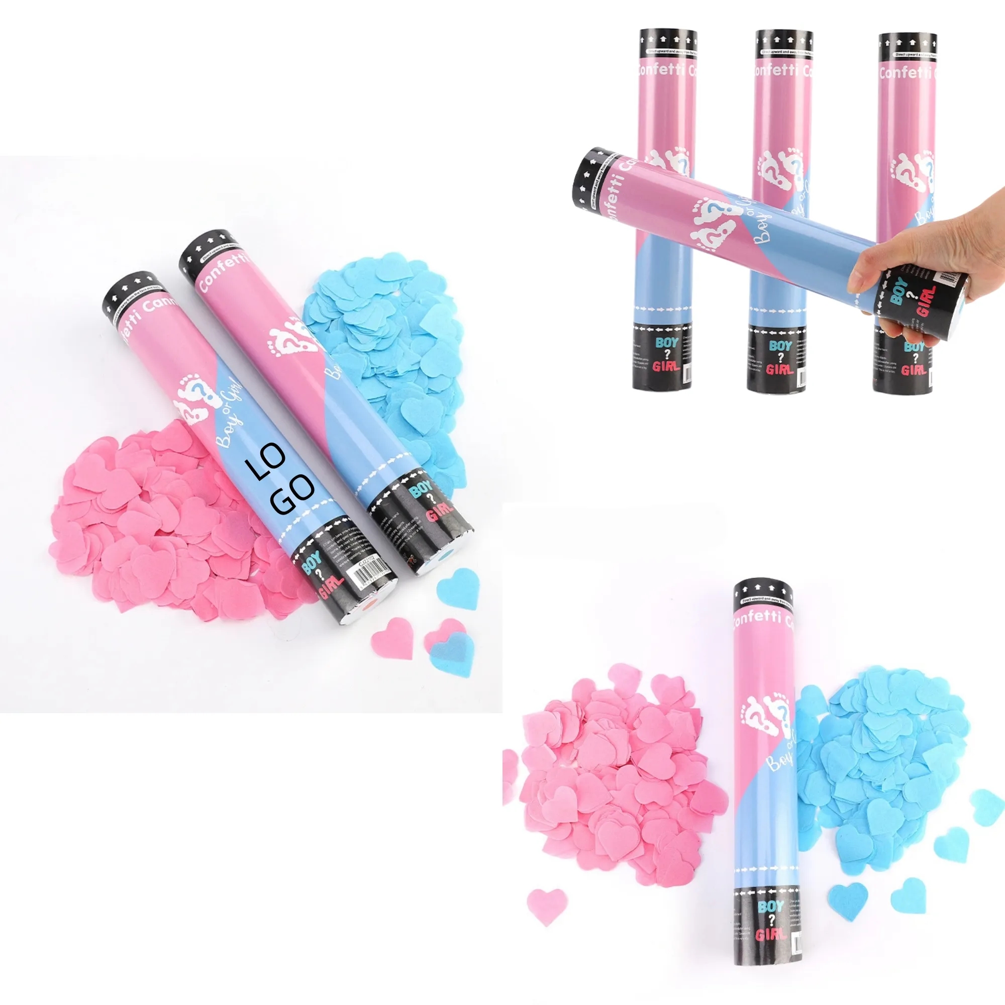 Gender Reveal Handheld Confetti 3