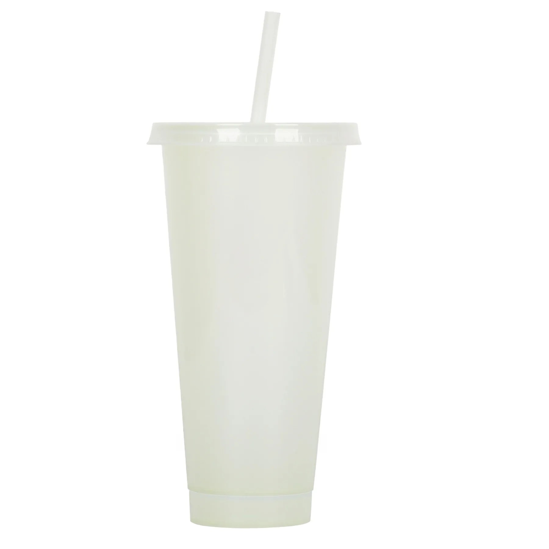 24Oz Single Layer Plastic Fluorescent Cup 2