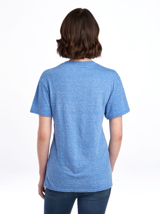 JERZEES Snow Heather Ring-Spun Unisex T-Shirt 2