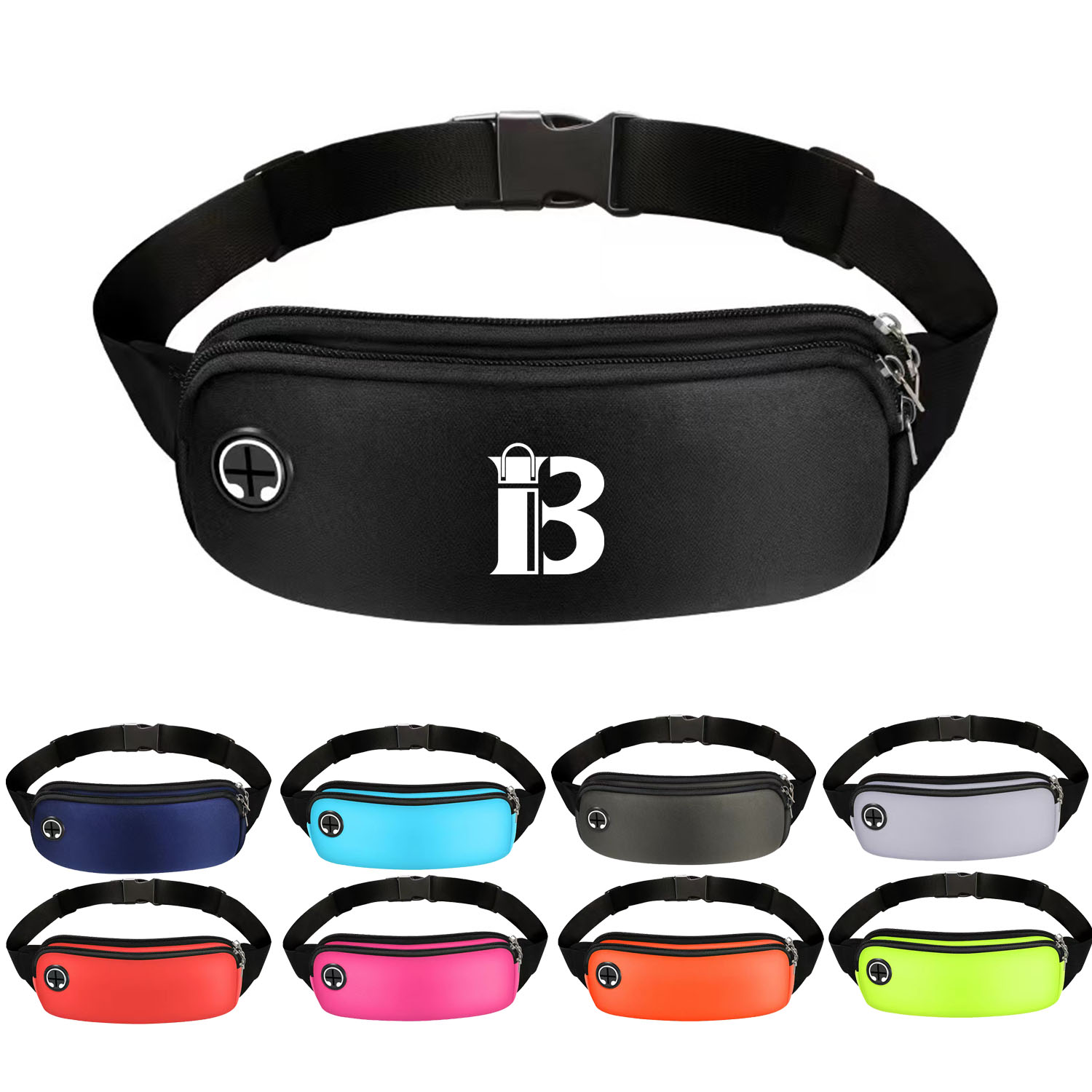 Lightweight Running Belt Bag with Adjustable Strap 2