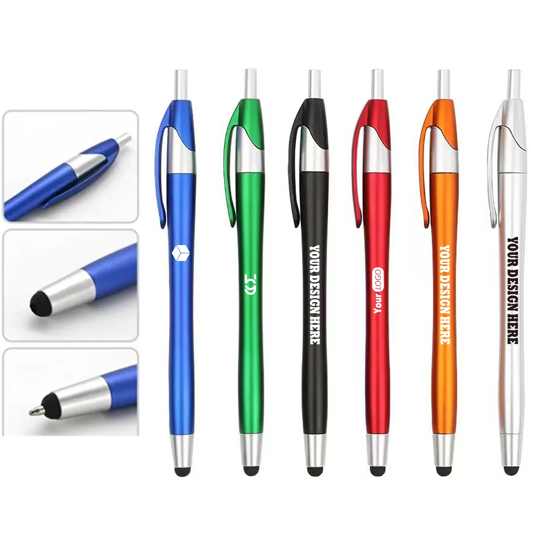 Touch Screen Plastic Stylus Ballpoint Pen
