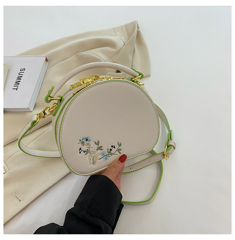 PU Embroidered Fashion Handbag Crossbody Bag 5