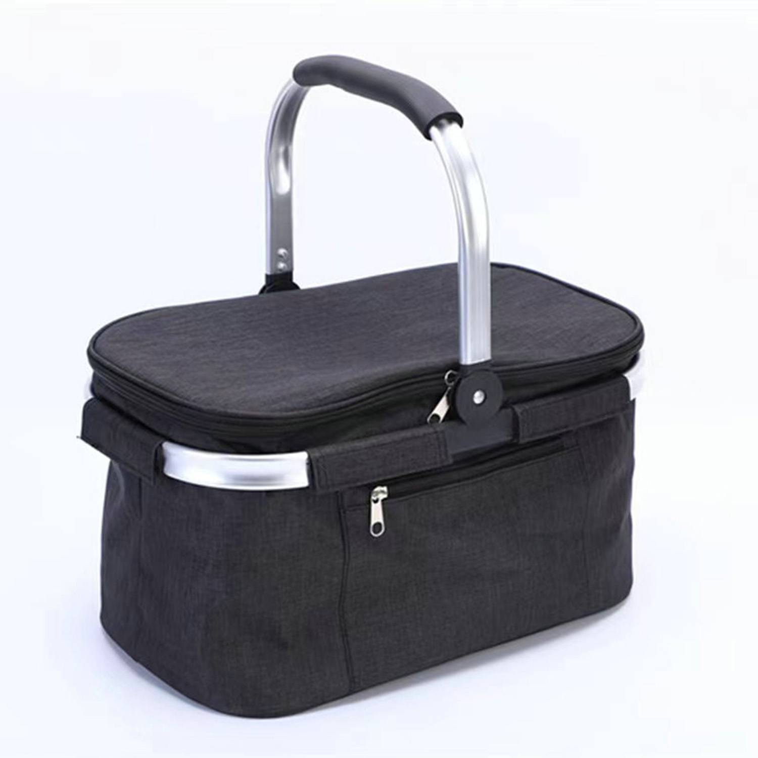 30L Oxford Foldable Insulated Picnic Cooler Bag 5