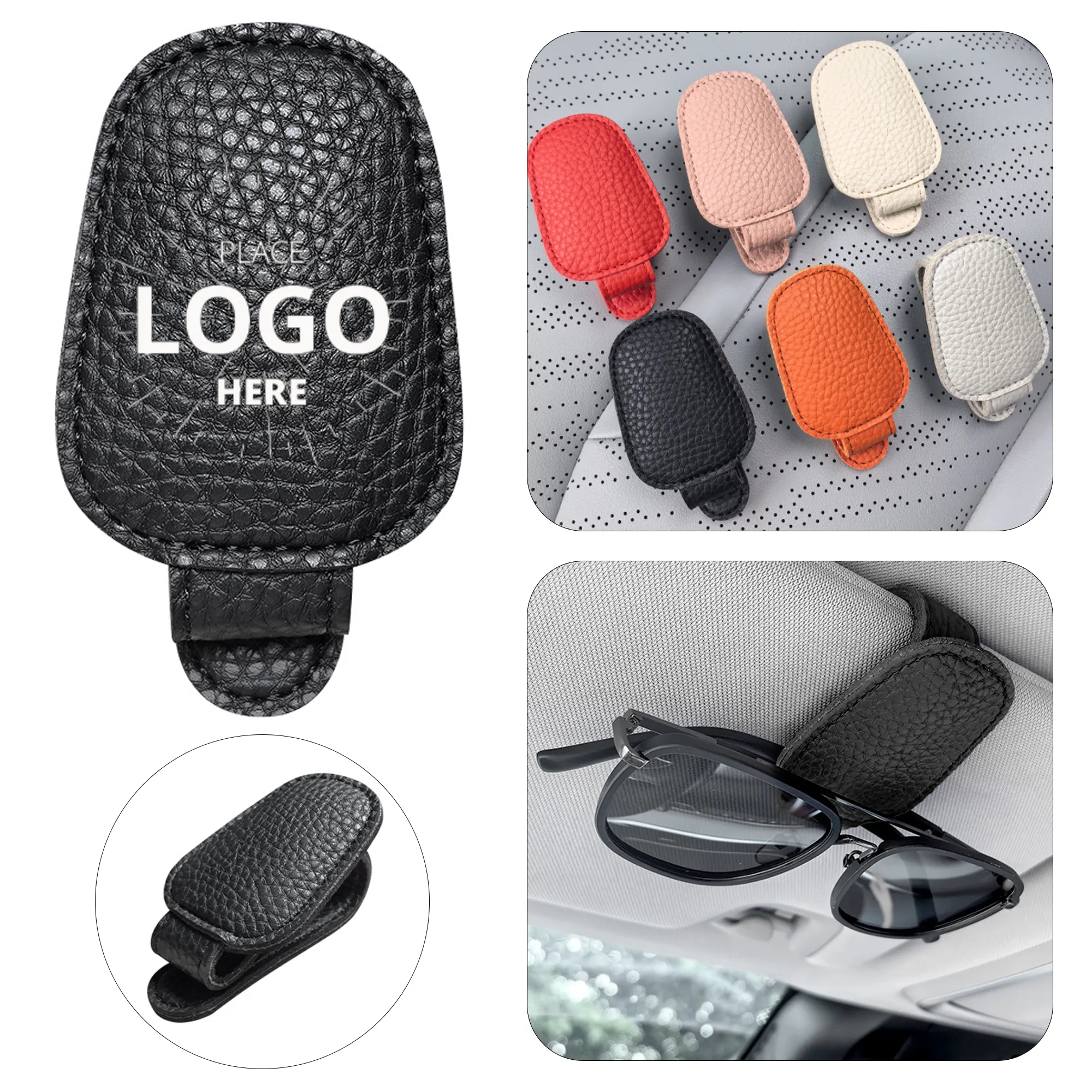 Car Multifunctional Glasses Clip 2