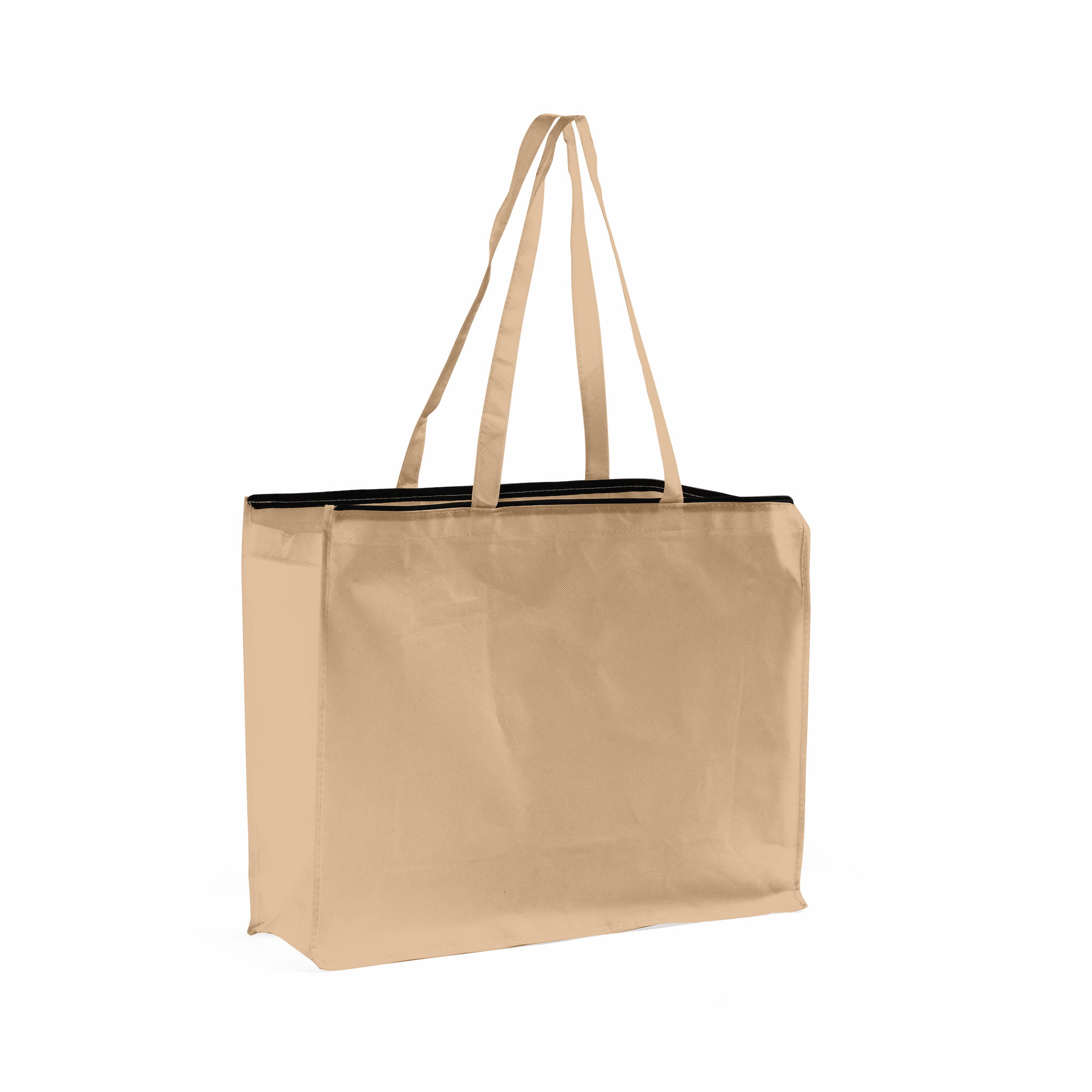 Carry All Zippered Non-Woven Tote Bag 27