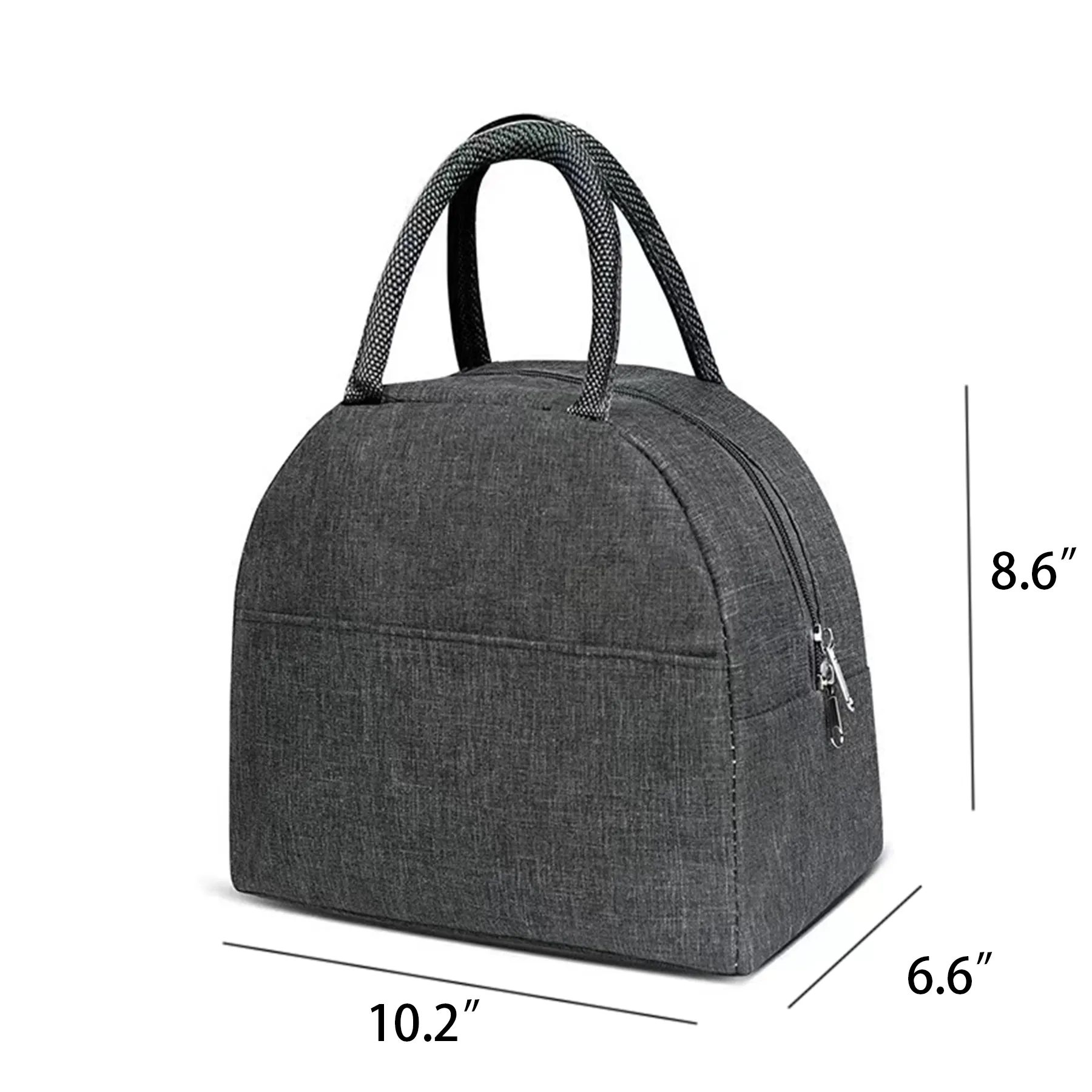 Grey Reusable Lunch Bags 2