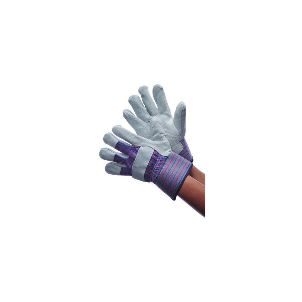 Leather Palm Gloves - Large 2