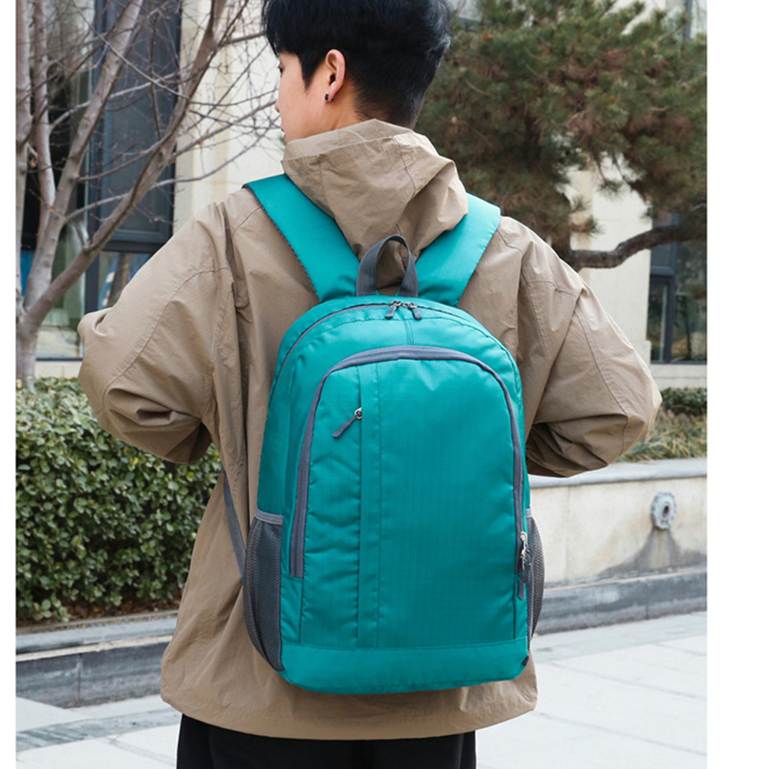 Lightweight Foldable Nylon Travel Backpack 5