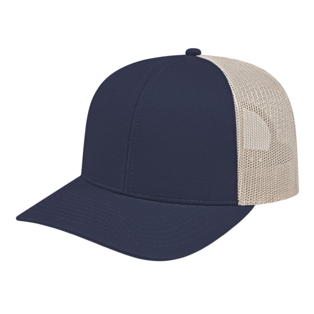 Cap America Poly/Cotton Trucker Mesh Back Cap 630