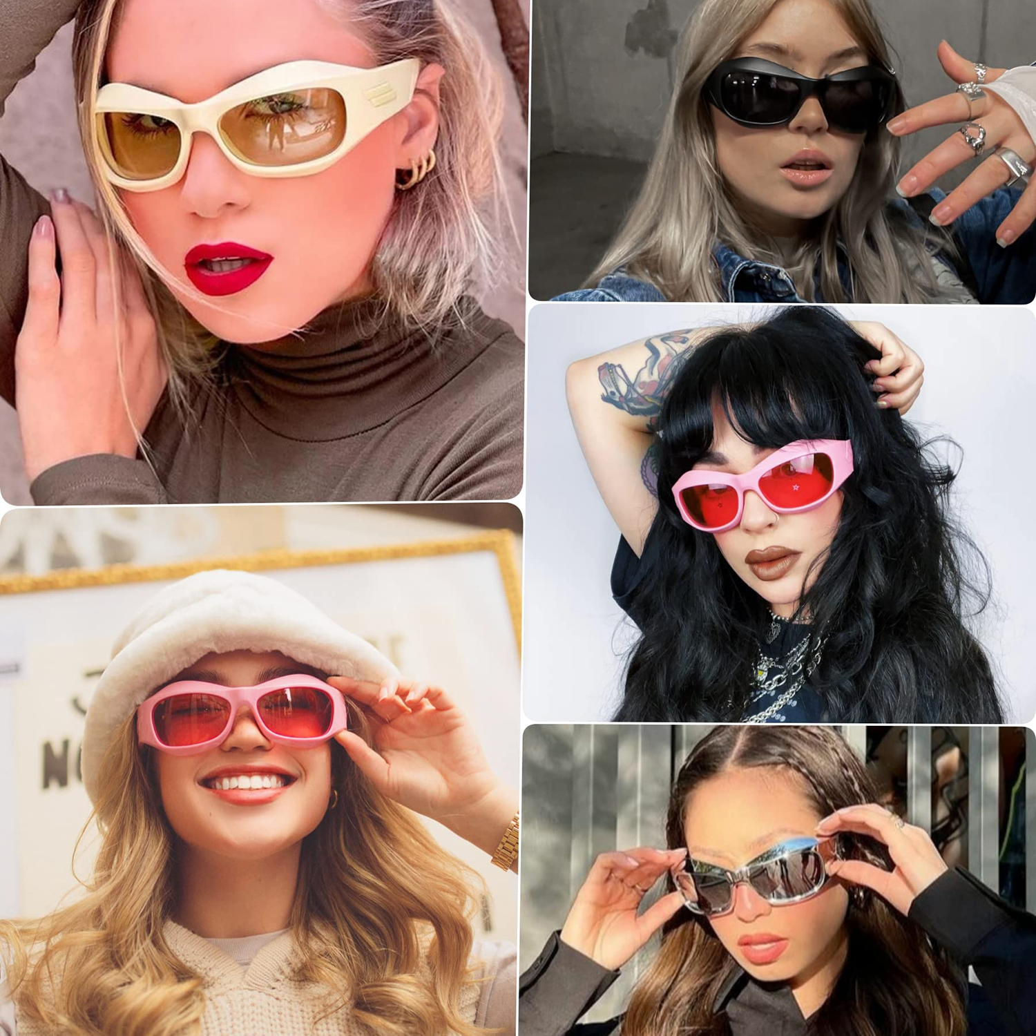 Steampunk Style Y2K Sunglasses 8