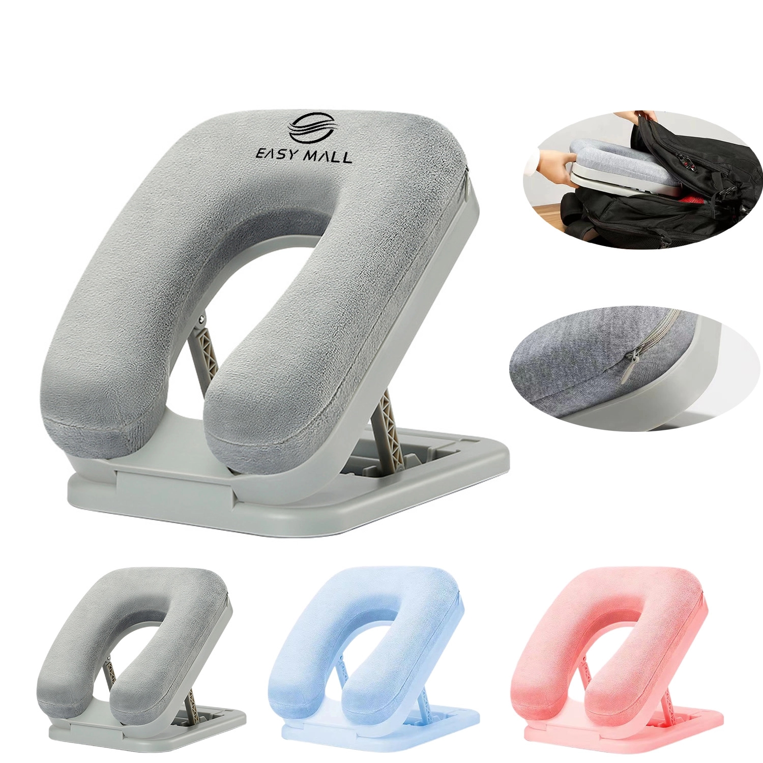 Portable Foldable Desk Nap Sleeping Face Pillow 2