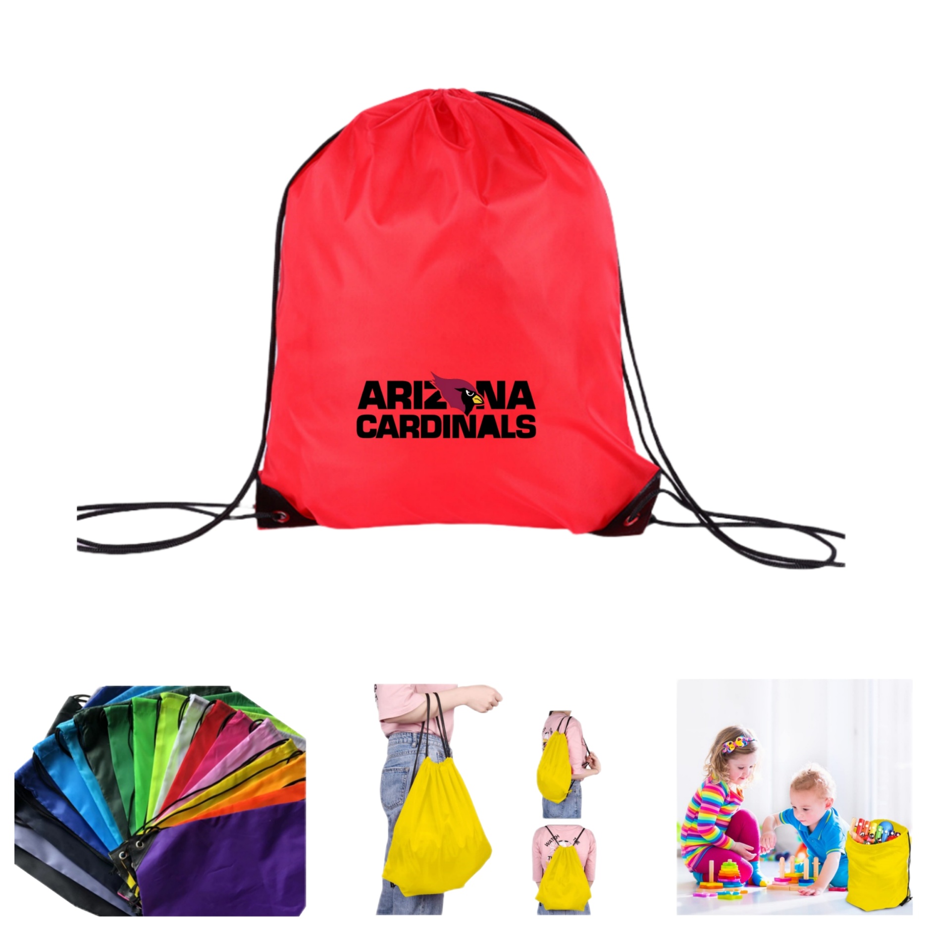 Drawstring Backpack Bag Sports Cinch Bags 9