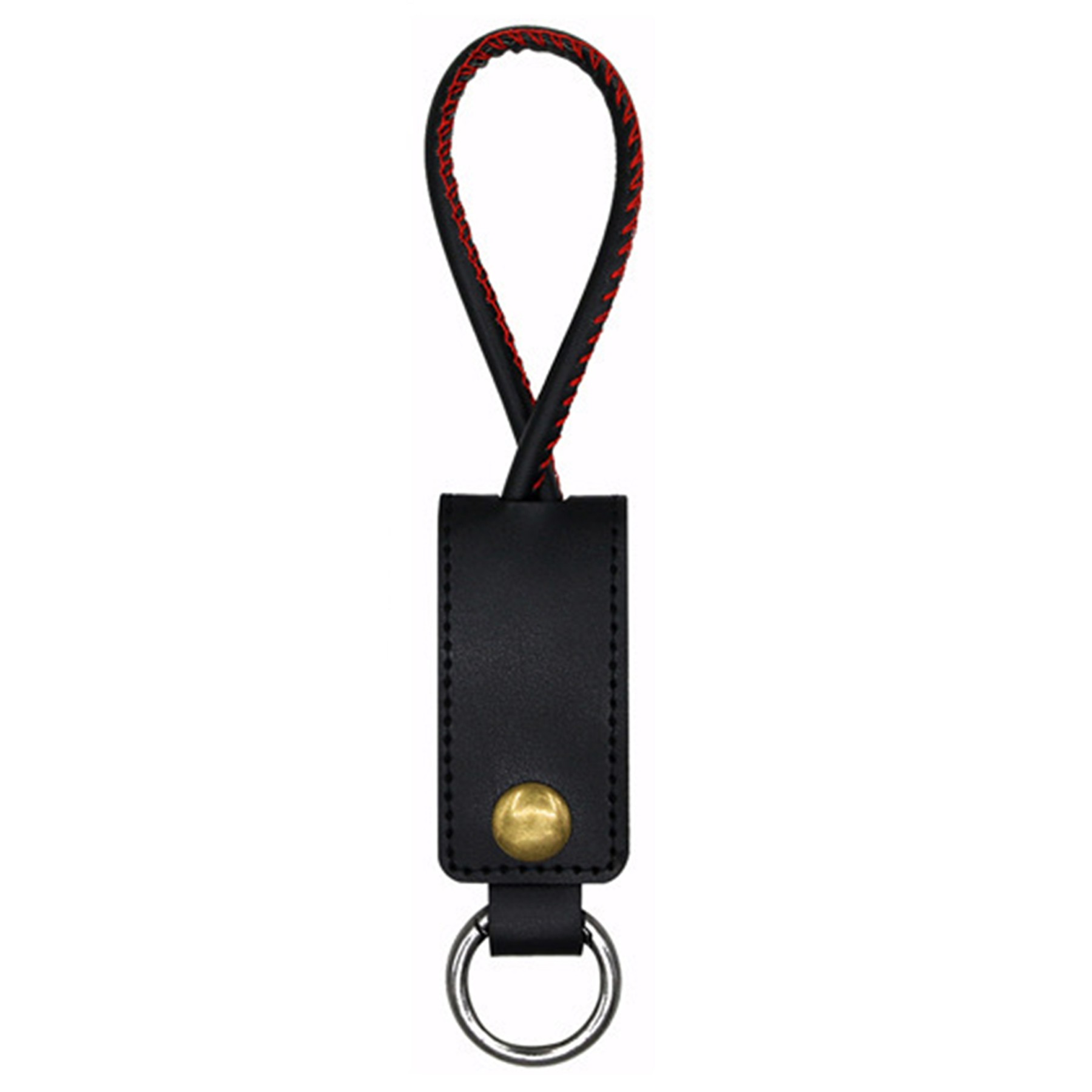 Leather Key Chain Data Cable 5