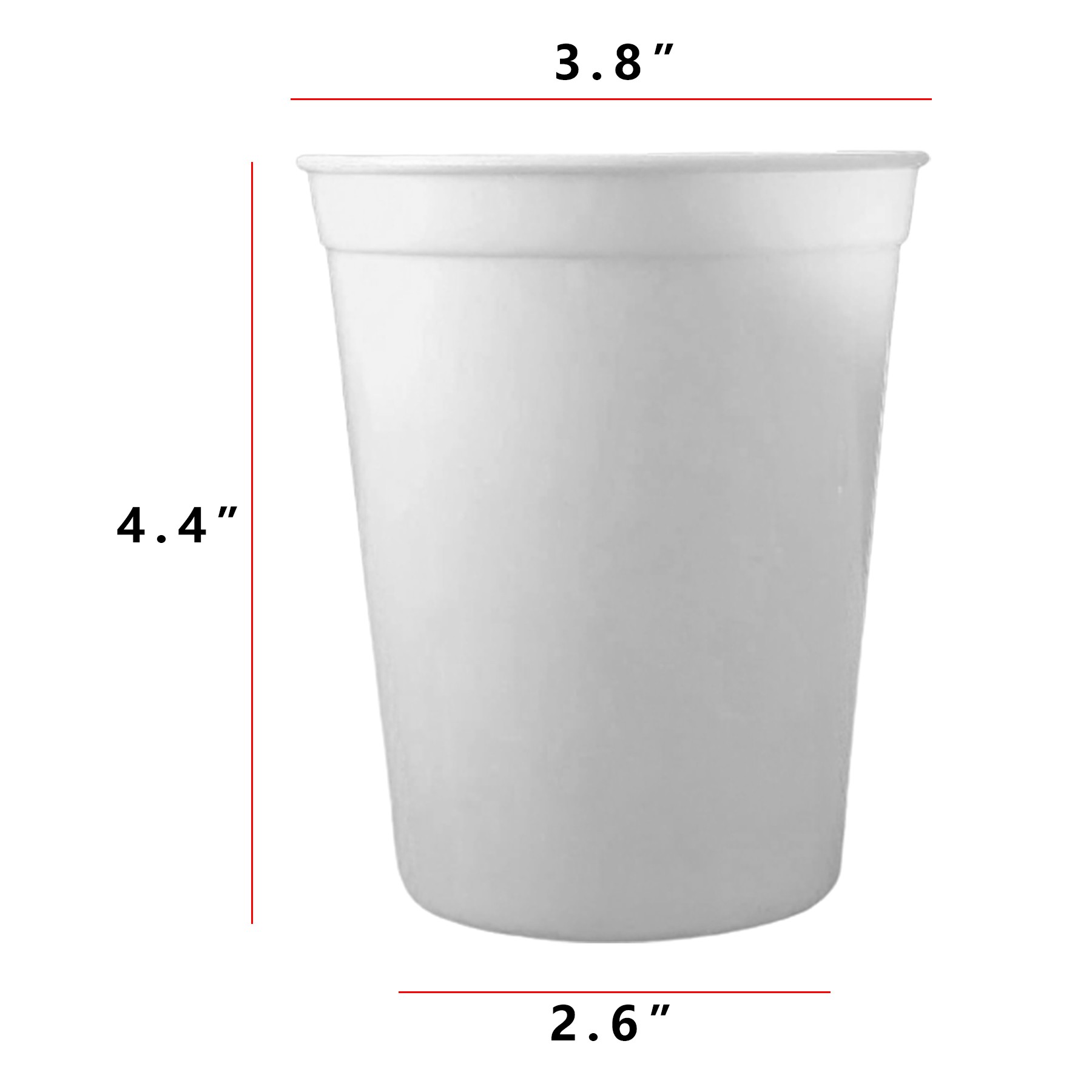 16Oz Plastic Stadium Cup 2