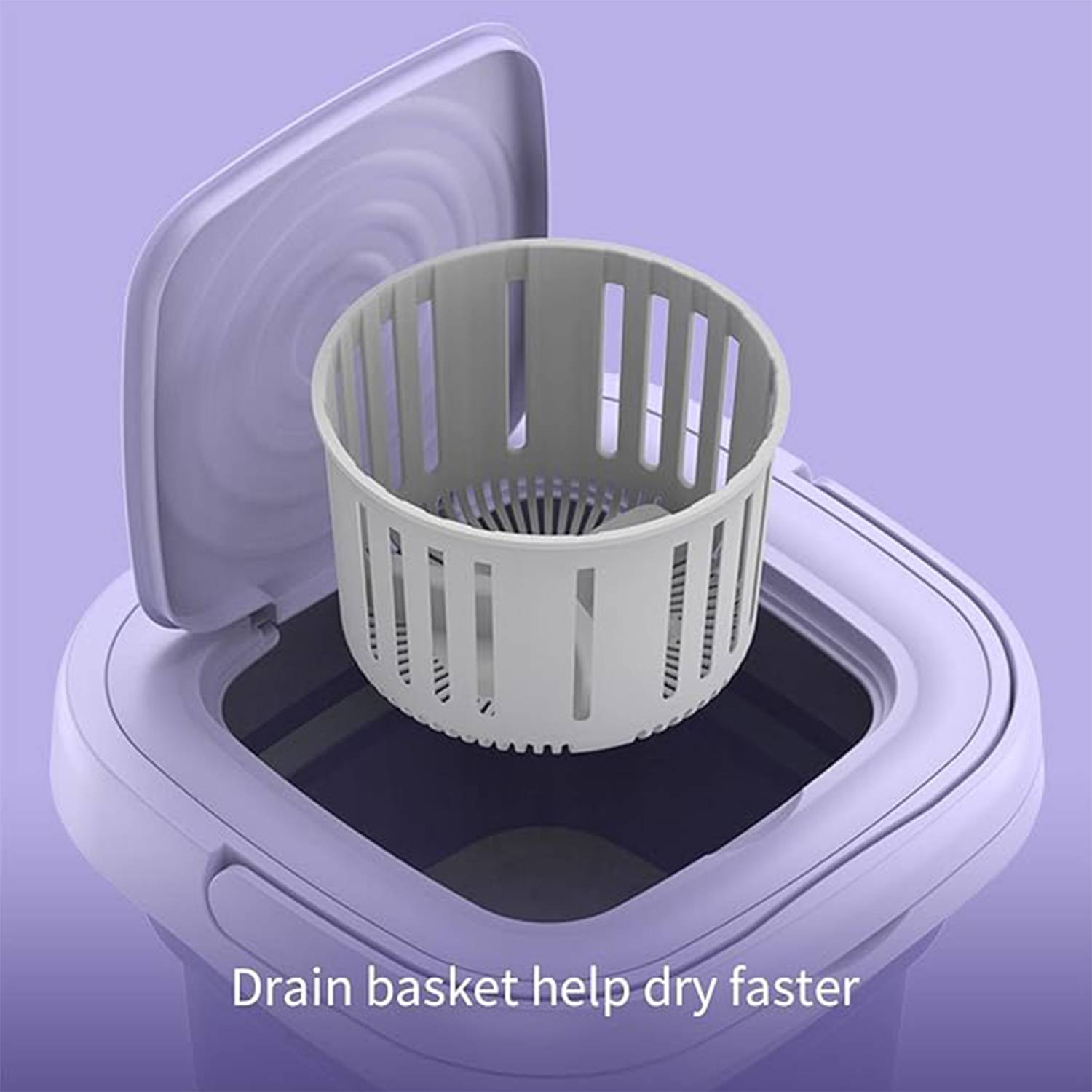 Foldable Mini Washing Machine 2