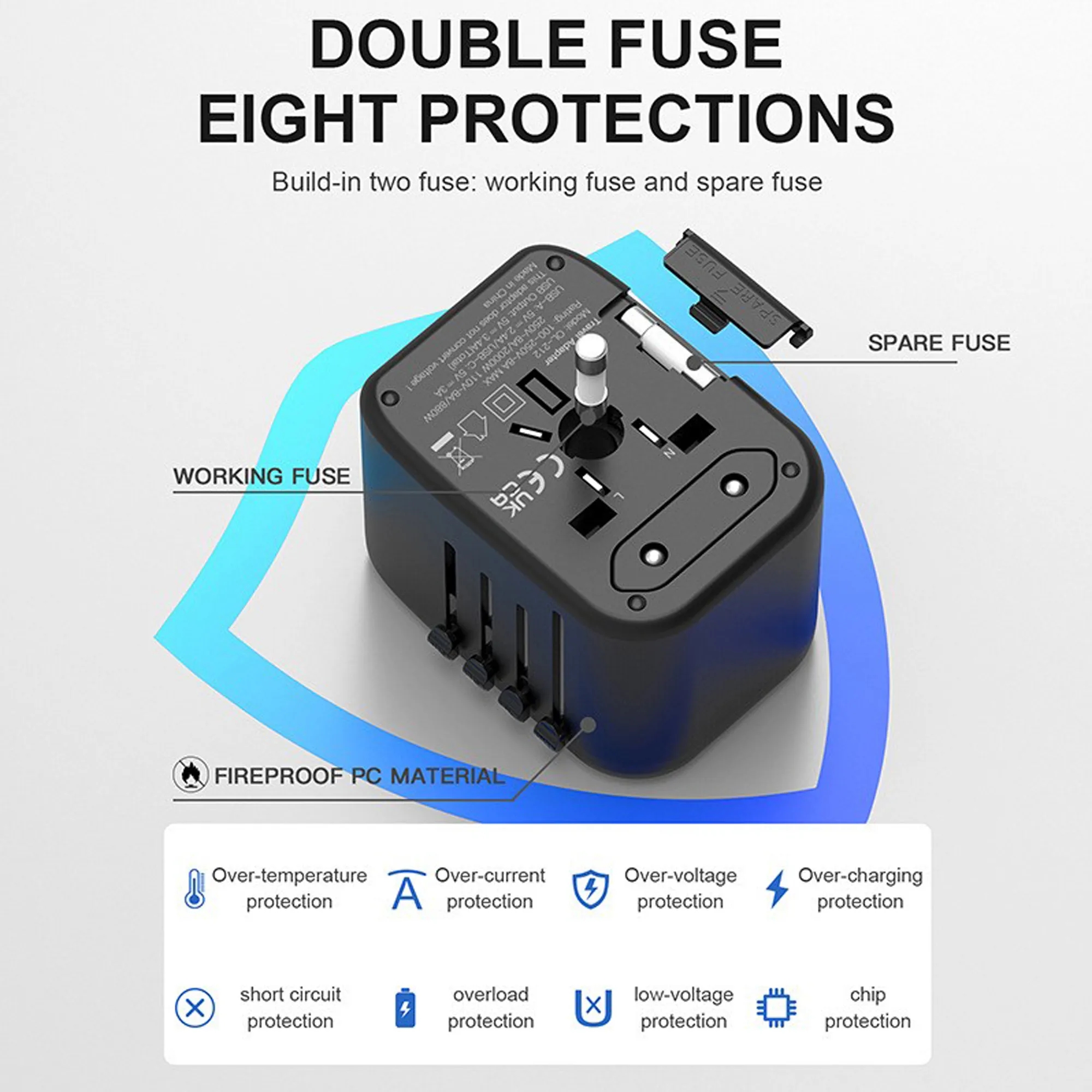 Universe Travel Charging Socket 2