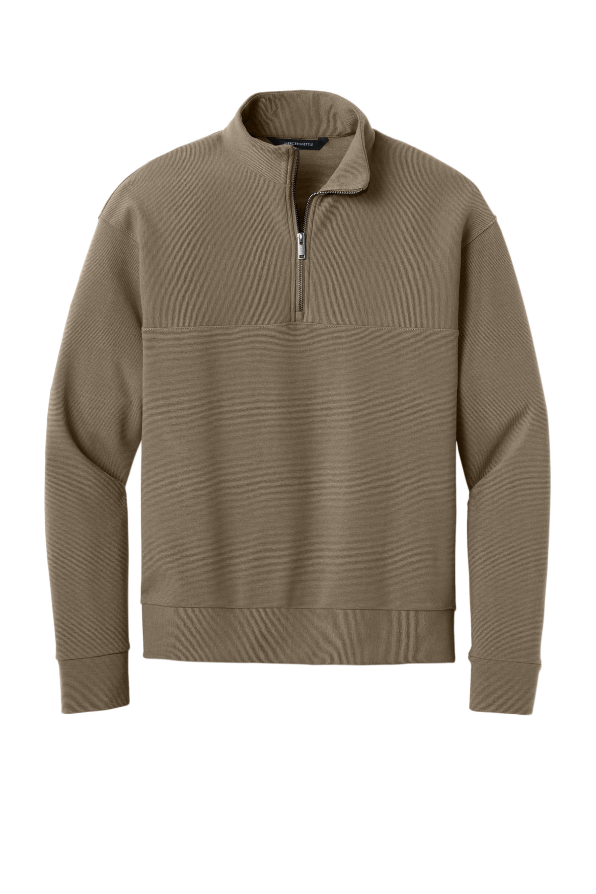 Mercer+Mettle Linear Texture 1/4-Zip MM3040 8