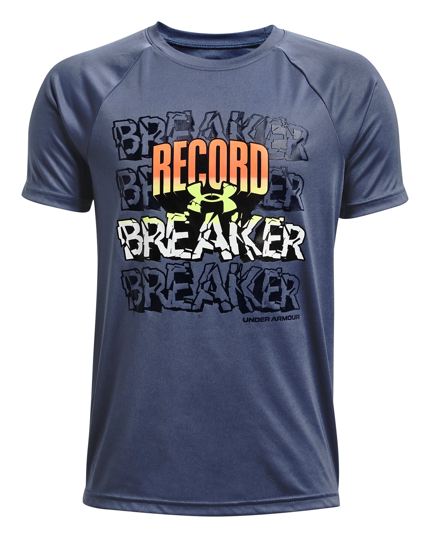 Boys' UA Tech Record Breaker Short Sleeve 4