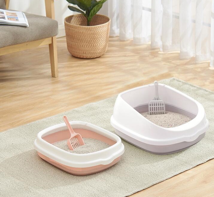 Pet Cat Litter Box With Scoop 3