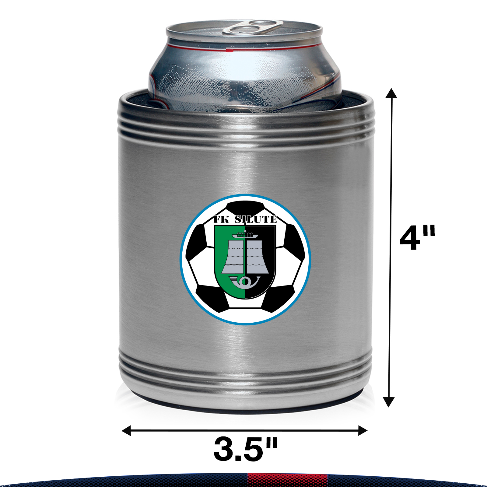 Avila Stainless Steel Can Coolers, custom can cooler with logo imprint 5