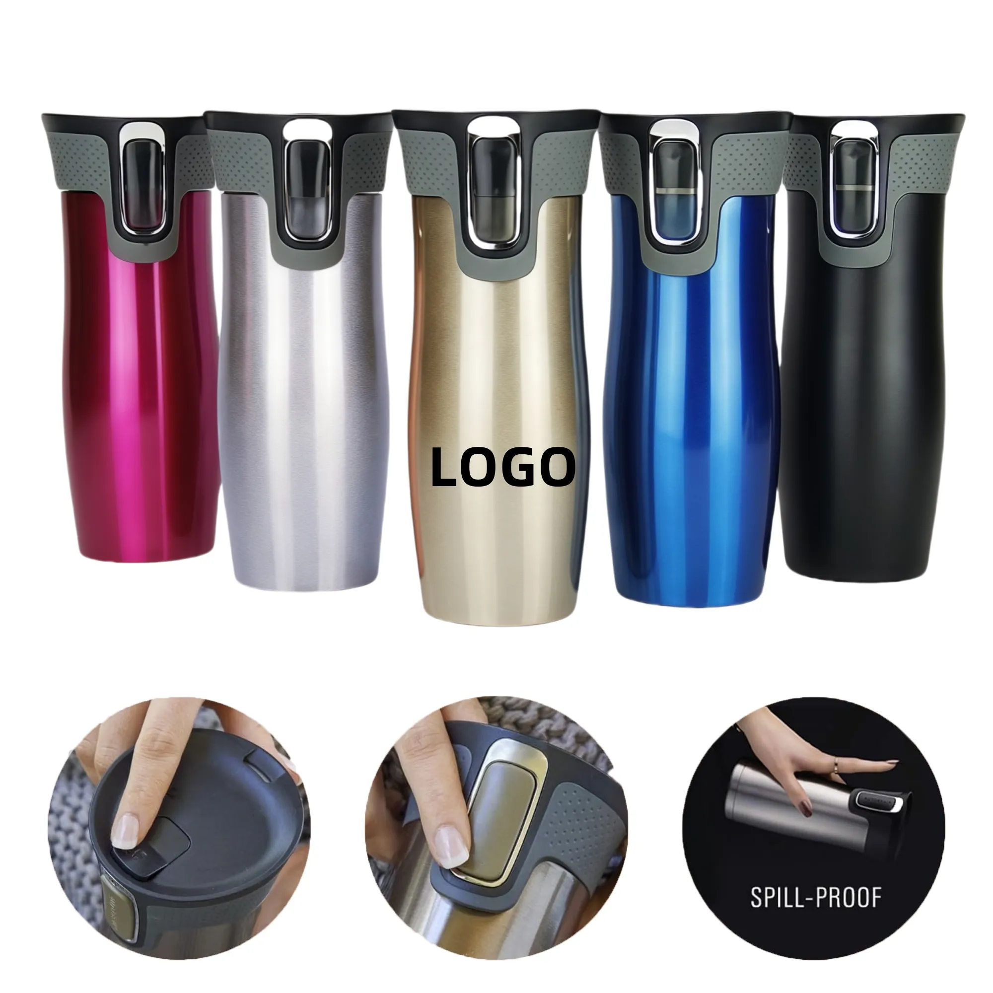 MOQ 14oz Stainless steel Vacuum-Insulated Mug 5