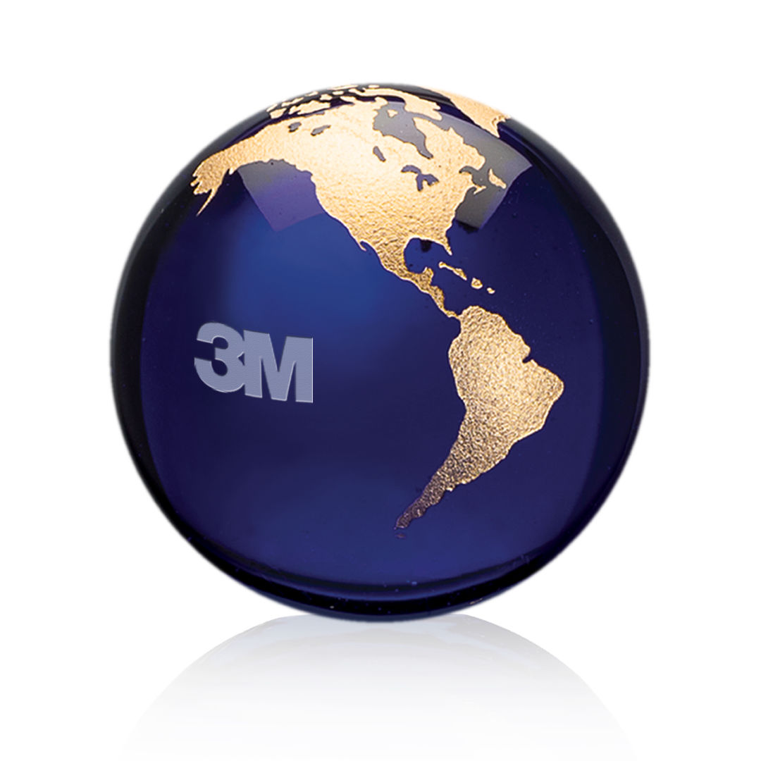 Globe Paperweight - Blue 23