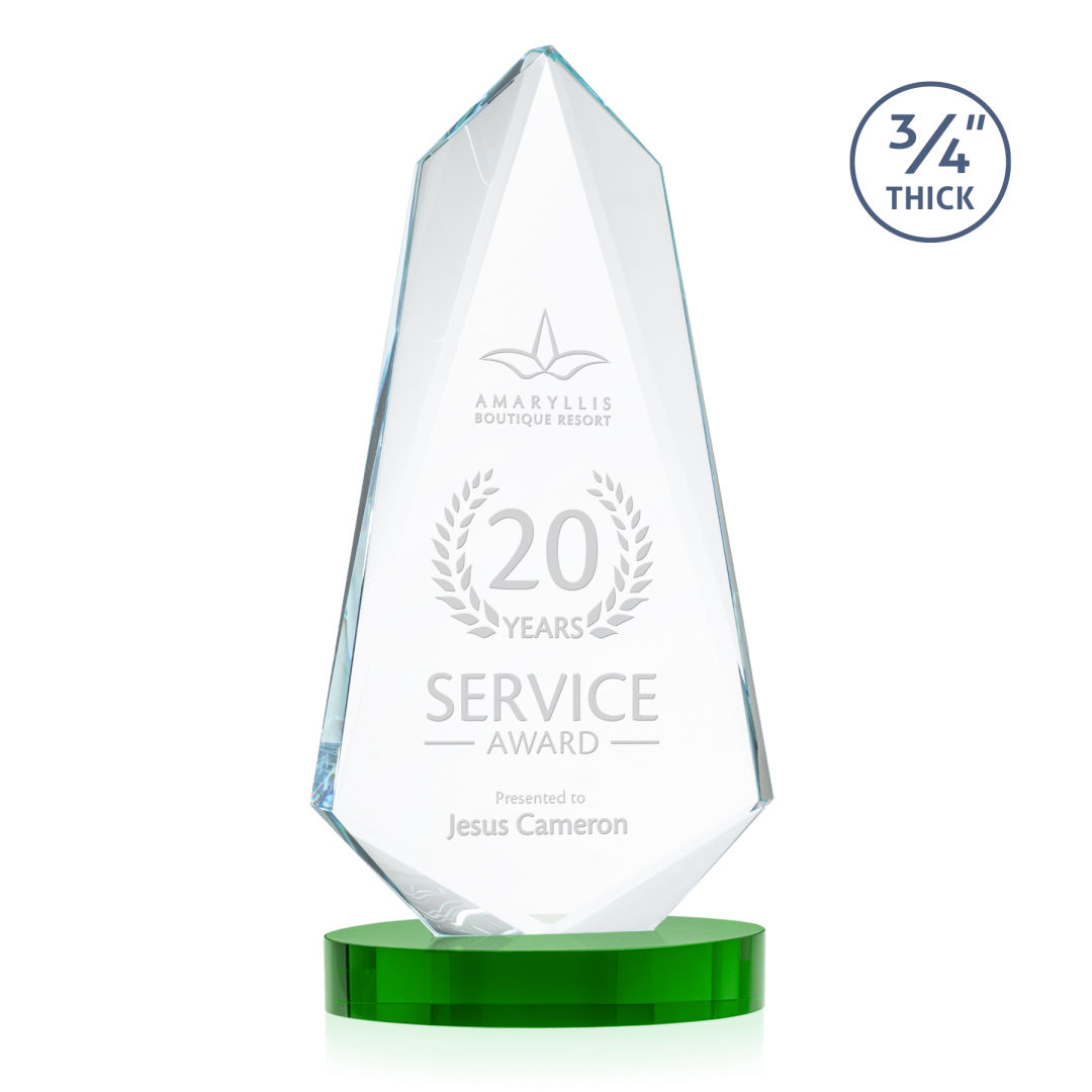 Sheridan Award on Alberton Base - Green 8