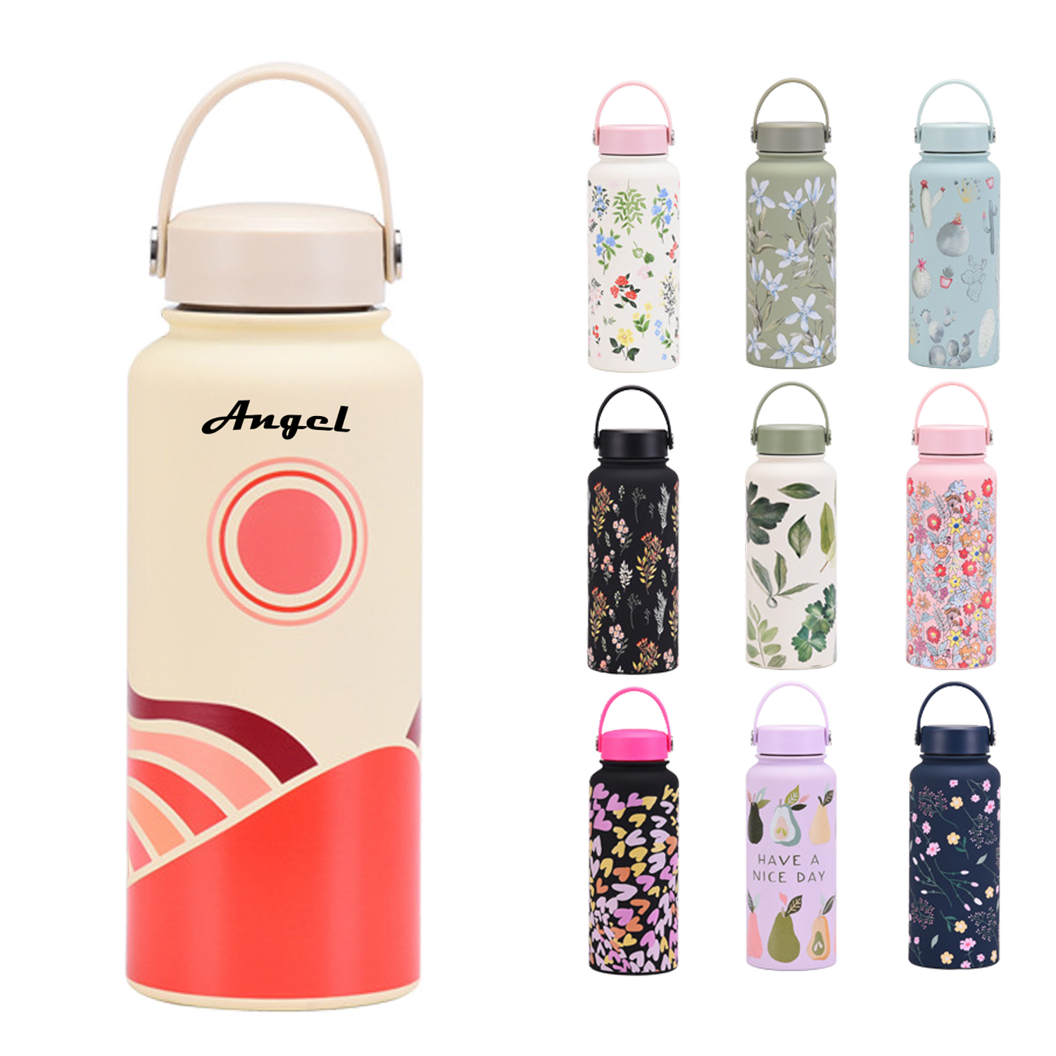 Leak Proof Vacuum Insulated Stainless Steel Water Bottle 2