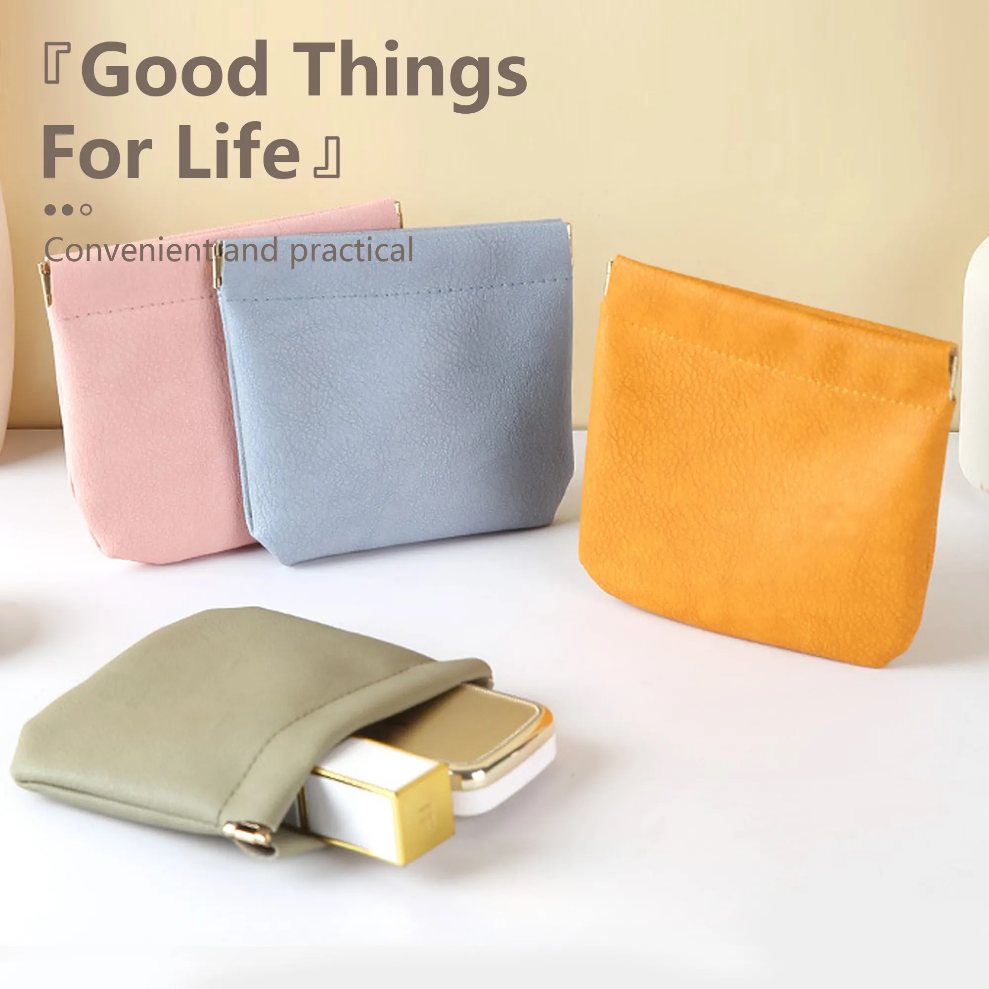Spring Closure Pouch 7