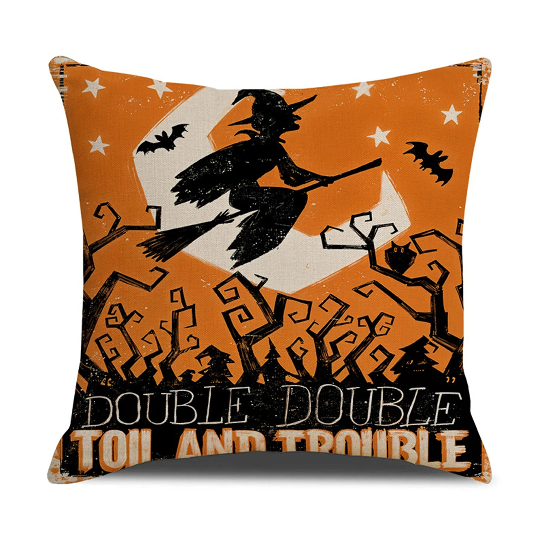 Flax Halloween Printed Pillowcase 7