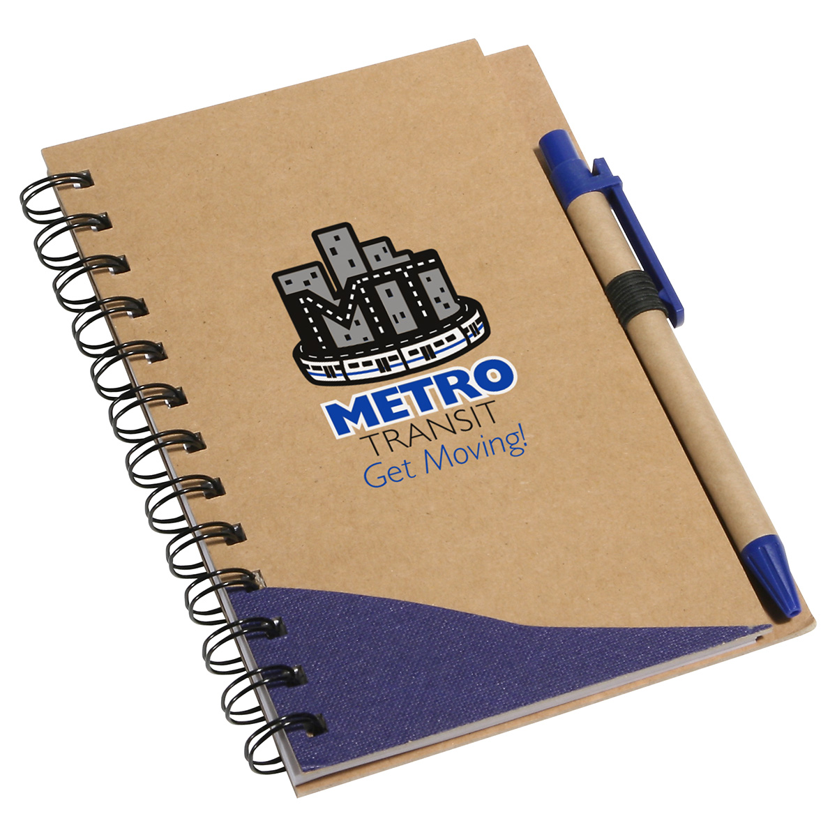 Recycle Write Notebook & Pen 7