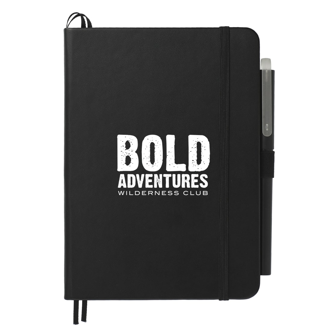 5" x 7" Recycled Bulleting Bound Notebook w Pen 42