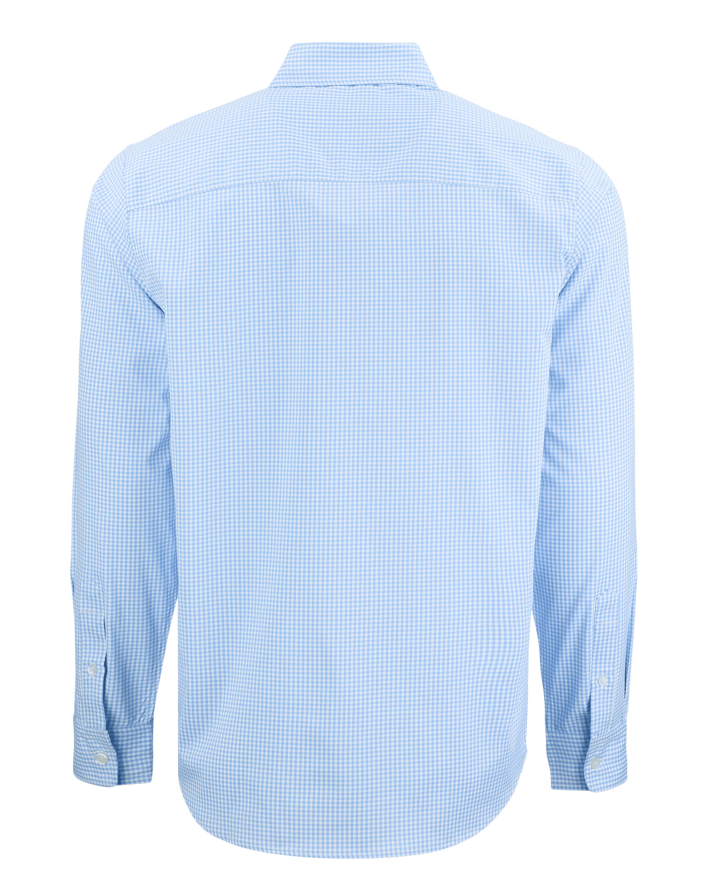 Skyline Eco Recycled Gingham Mens Big & Tall Long Sleeve Dress Shirt Big & Tall