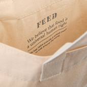 FEED Organic Cotton Convention Tote, custom tote bag with logo imprint 51