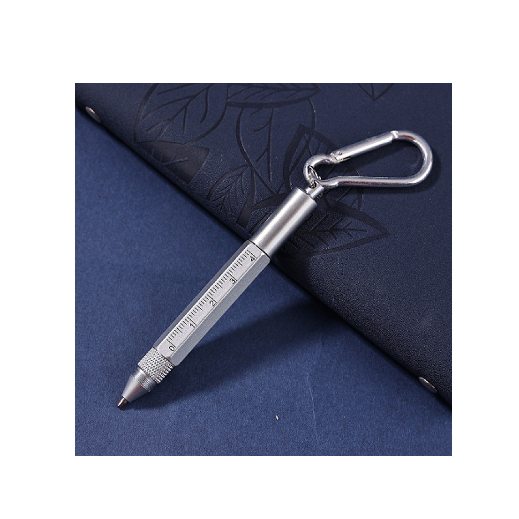 Multifunctional Ballpoint Pen with Carabiner 3
