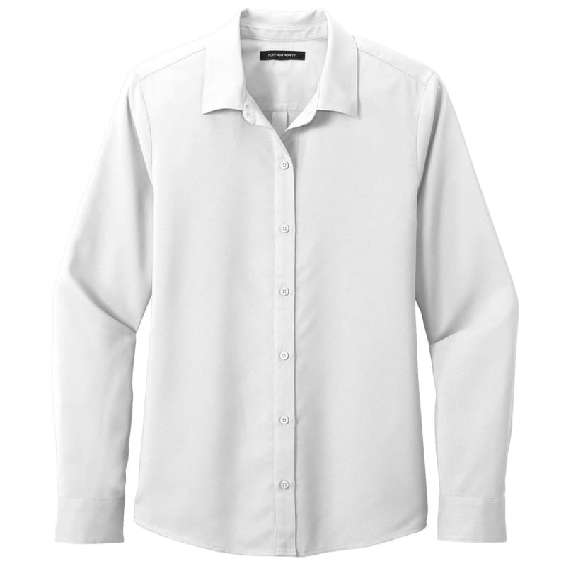 Port Authority Ladies Long Sleeve Performance Staff Shirt 13