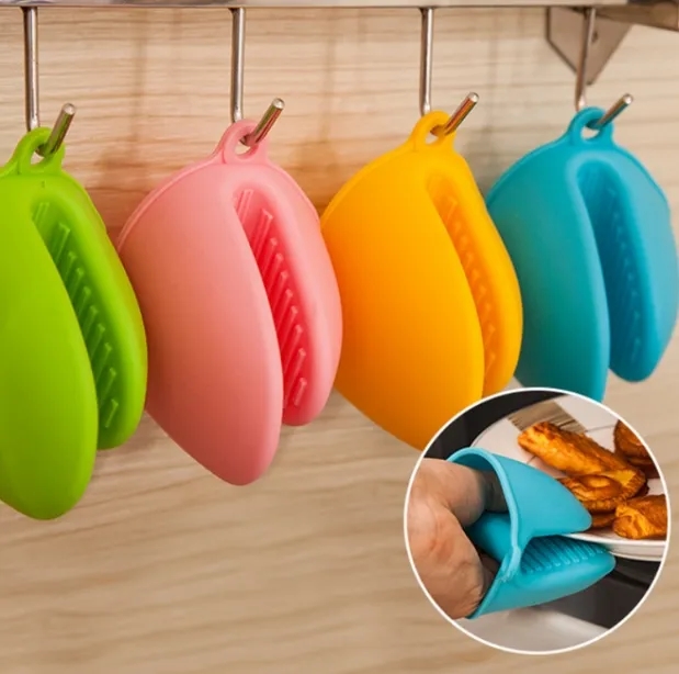Heat resistant and heat-resistant silicone hand clip 3