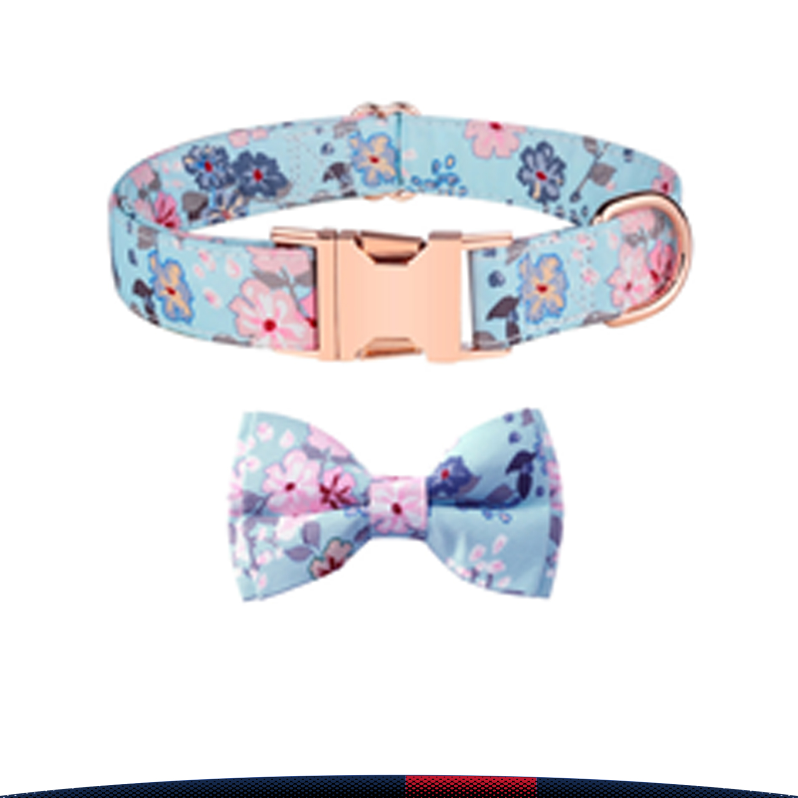 Cute Bow Dog Collar 6