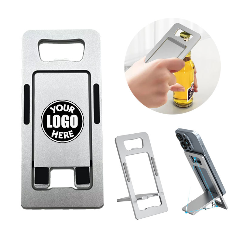 Aluminum Alloy Folding Phone Stand With Bottle Opener 6
