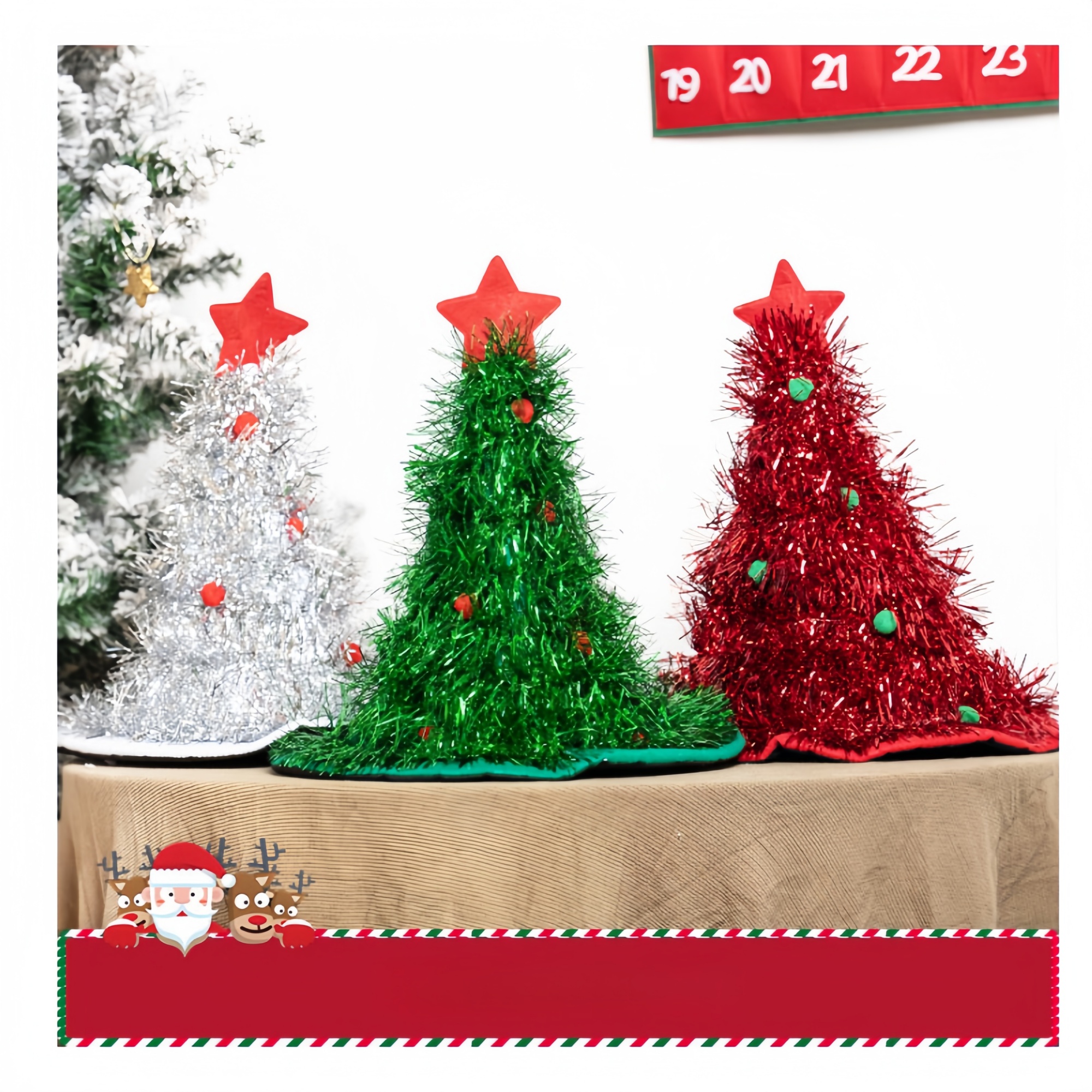 Christmas Tree Decorative Hat 2