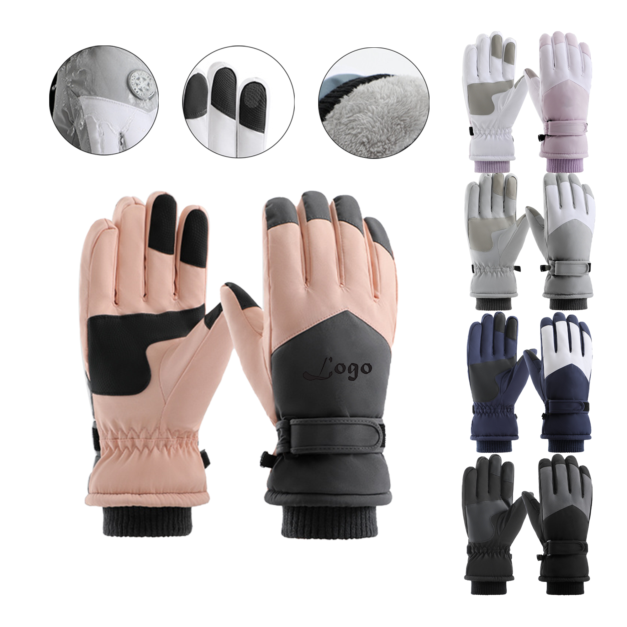 Waterproof Winter Sports Gloves 3