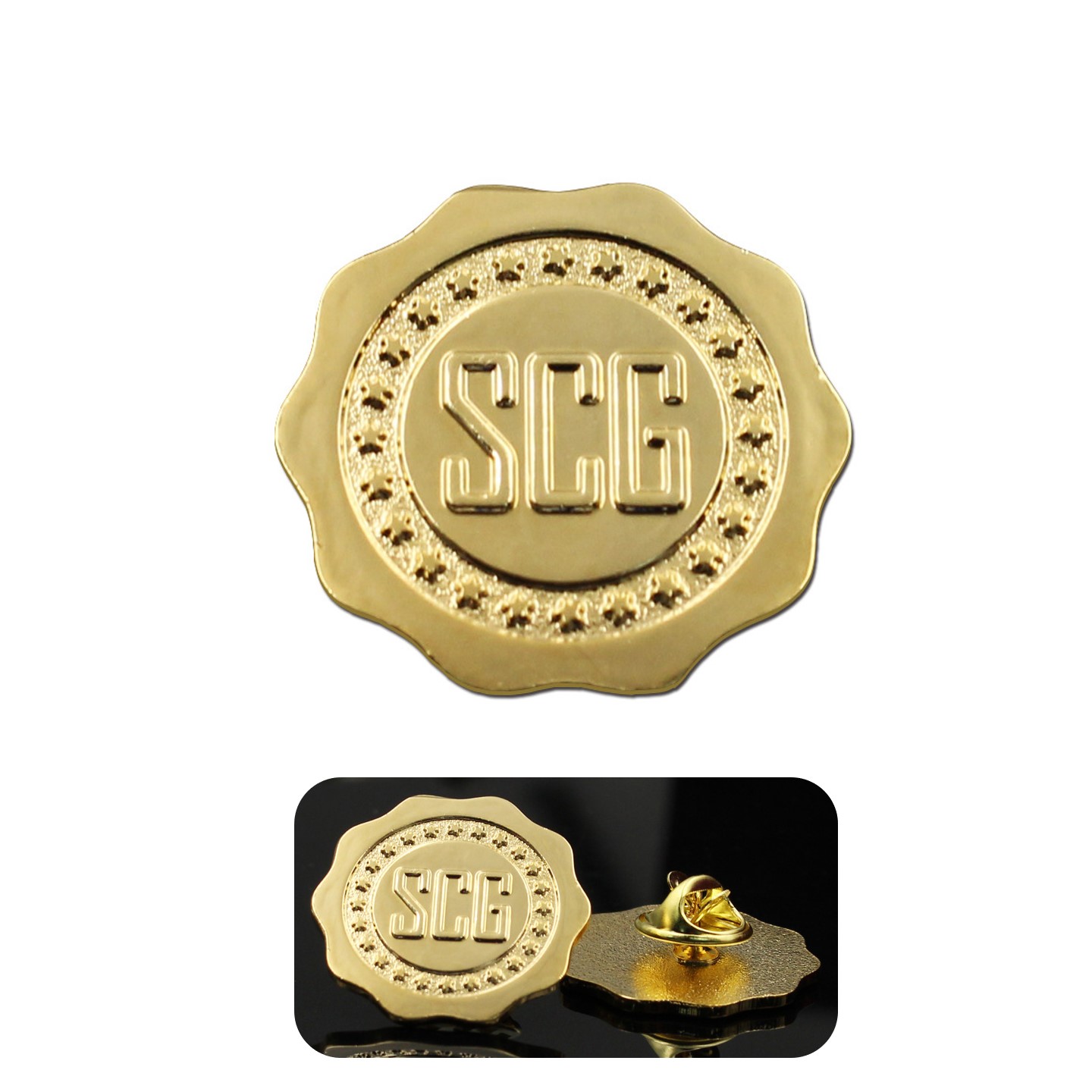 Plated Label Pin 3