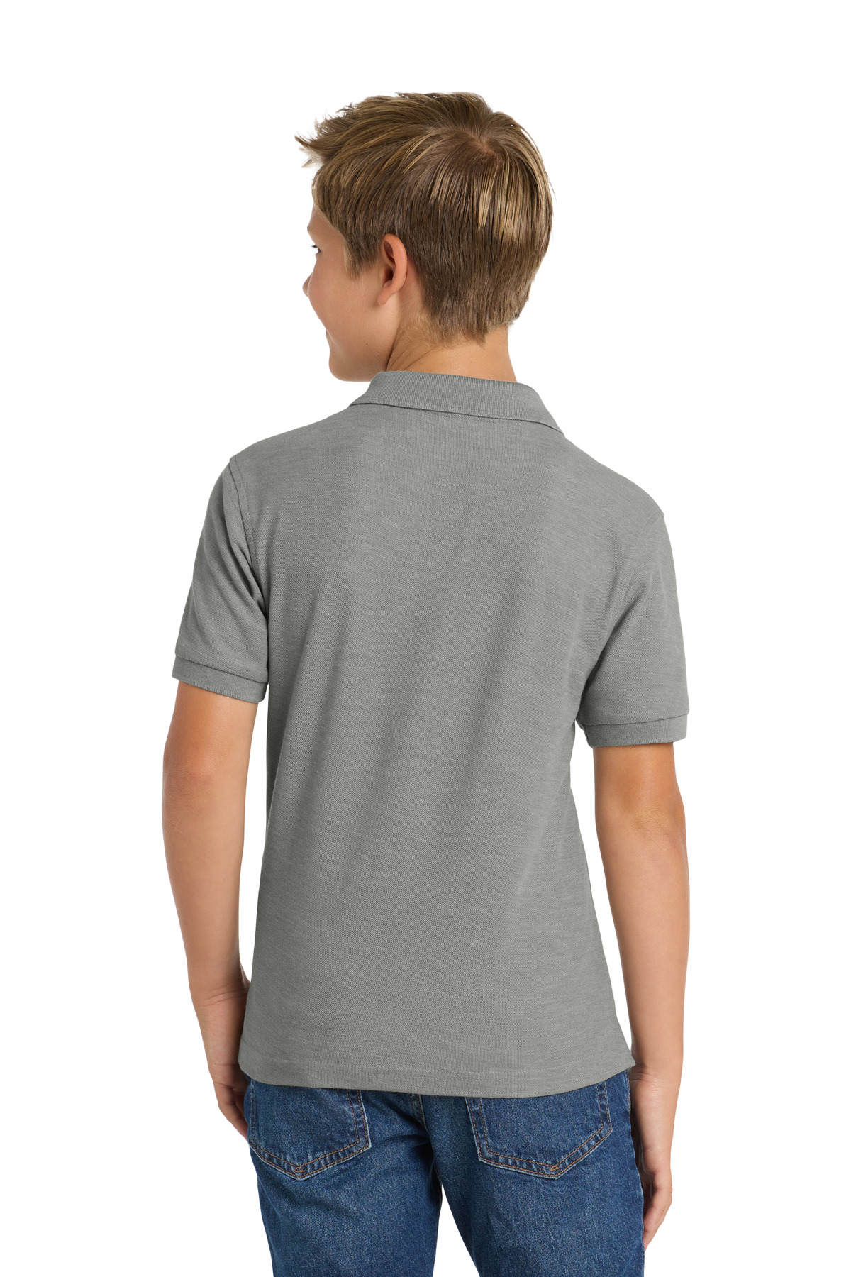 Port Authority Youth Silk Touch Polo. Y500 63