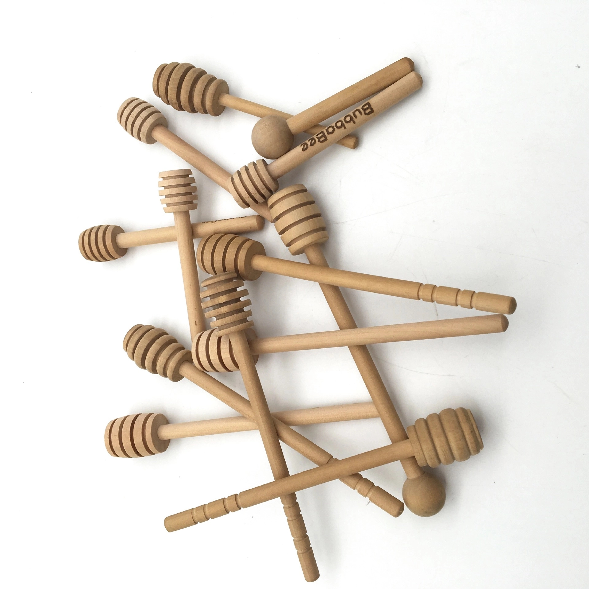 Wooden honey stirring stick 6