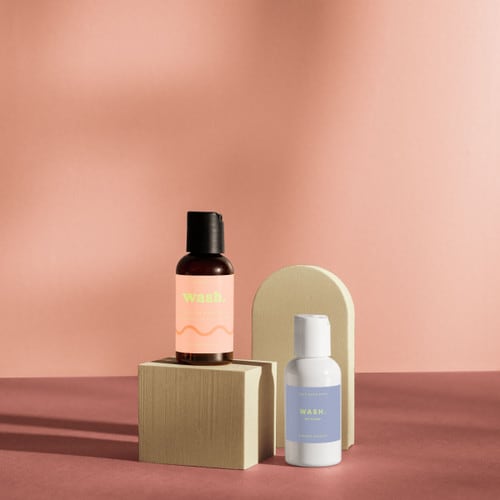 2 OZ WASH WITH PUSH-PULL CAP - 4CP LABEL