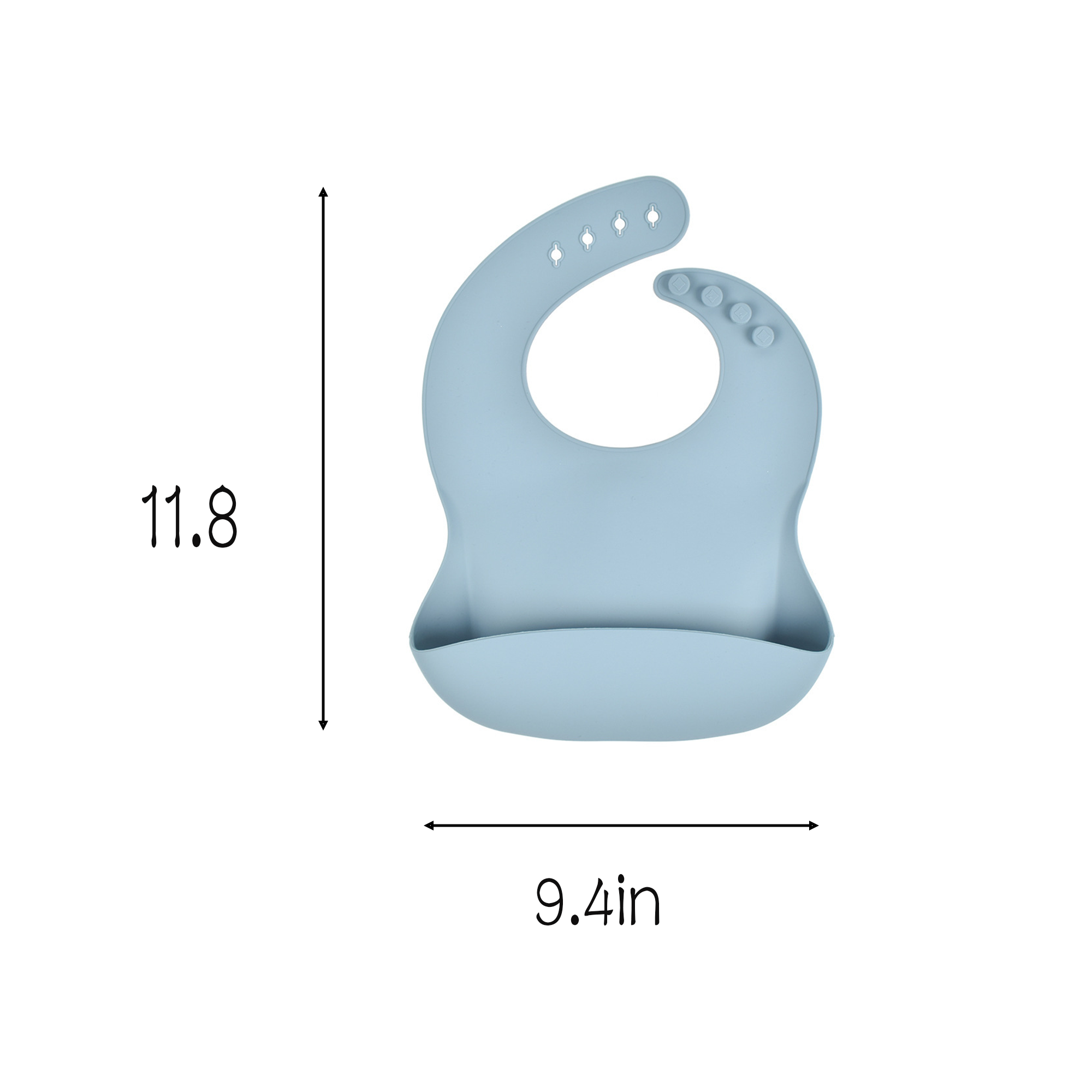 Children's Silicone One-piece Bib 8