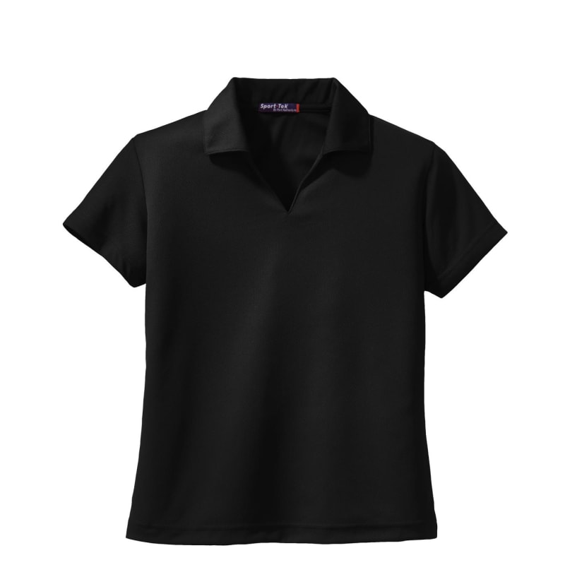 Sport-Tek Women's Dri-Mesh V-Neck Polo. 14