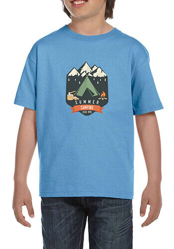 5.6 oz 50/50 cotton/DryBlend Polyester